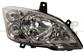 HEADLAMP RIGHT H7+H7+H7 ELECTRIC-WITH MOTOR