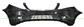 FRONT BUMPER-PRIMED-WITH FOG LAMP SEATS MOD. VITO