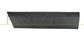 FRONT DOOR MOLDING LEFT-WITH CLIPS-BLACK-TEXTURED FINISH