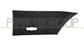 REAR FENDER MOLDING LEFT-FRONT SIDE-BLACK-TEXTURED FINISH-WITH CLIPS-WITH BULK LIGHT HOLE