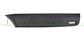 REAR FENDER MOLDING LEFT-FRONT SIDE-BLACK-TEXTURED FINISH-WITH CLIPS-WITH BULK LIGHT HOLE MOD. LONG WHEEL BASE