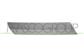 RADIATOR GRILLE MOLDING RIGHT-LOWER-CHROME