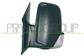 DOOR MIRROR LEFT-ELECTRIC-BLACK-HEATED-WITH LAMP-CONVEX-CHROME