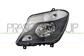 HEADLAMP LEFT H7+H7-ELECTRIC-WITH MOTOR