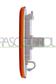 FANALE LATERALE DESTRO/SINISTRO-ARANCIO-LED