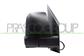 DOOR MIRROR RIGHT-ELECTRIC-HEATED-BLACK-WITH LAMP-SHORT ARM-CONVEX-7 PINS