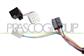 DOOR MIRROR RIGHT-ELECTRIC-HEATED-BLACK-WITH LAMP-SHORT ARM-CONVEX-7 PINS