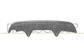REAR BUMPER SPOILER-SILVER-PAINTED