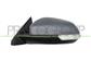 DOOR MIRROR LEFT-ELECTRIC-PRIMED-WITH LAMP-CONVEX-5 PINS