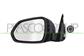 DOOR MIRROR LEFT-ELECTRIC-PRIMED-WITH LAMP-CONVEX-5 PINS