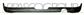 REAR BUMPER SPOILER-BLACK-TEXTURED FINISH-WITH SINGLE EXHAUST ON RIGHT SIDE-WITH SENSOR CUTTING MARKS FOR PDC MOD. ONE/COOPER