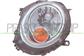 HEADLAMP LEFT H4 ELECTRIC-WITH MOTOR-AMBER LAMP