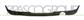 REAR BUMPER SPOILER-BLACK-TEXTURED FINISH-WITH SINGLE EXHAUST ON RIGHT SIDE-WITH SENSOR CUTTING MARKS FOR PDC MOD. ONE/COOPER
