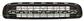 FRONT BUMPER GRILLE-CENTRE-BLACK