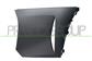 FRONT BUMPER LEFT-PRIMED-WITH CUTTING MARKS FOR PARK ASSIST 