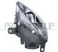 HEADLAMP RIGHT H4 ELECTRIC-WITH MOTOR-AMBER LAMP