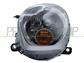 HEADLAMP LEFT H4 ELECTRIC-WITH MOTOR-AMBER LAMP