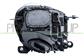 HEADLAMP LEFT H4 ELECTRIC-WITH MOTOR-AMBER LAMP