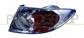 TAIL LAMP LEFT-OUTER CHROME-WITHOUT BULB HOLDER MOD. 4 DOOR