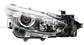HEADLAMP RIGHT H11+H15 ELECTRIC-WITH MOTOR-BLACK