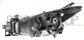 HEADLAMP RIGHT H11+H15 ELECTRIC-WITH MOTOR-BLACK