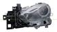 HEADLAMP LEFT H7+H7 ELECTRIC-WITH MOTOR-LED-BLACK