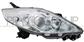 HEADLAMP RIGHT H7+HB3 ELECTRIC-WITH MOTOR-CHROME