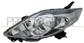 HEADLAMP LEFT H7+HB3 ELECTRIC-WITH MOTOR-BLACK