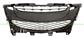 FRONT BUMPER GRILLE-CENTRE-BLACK-WITH TOW HOOK COVER