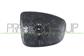 MIRROR GLASS BASE LEFT-HEATED-ASPHERICAL-CHROME