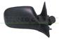 DOOR MIRROR RIGHT-WITH LEVER-BLACK-CONVEX-CHROME