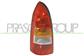 FANALE POSTERIORE SINISTRO-SENZA PORTALAMPADA-ARANCIO-BIANCO MOD. STATION WAGON