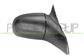 DOOR MIRROR RIGHT-WITH LEVER-BLACK-CONVEX-CHROME