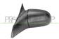 DOOR MIRROR LEFT-WITH LEVER-BLACK-FLAT-CHROME