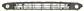FRONT BUMPER GRILLE-CENTRE-WITH FOG LAMP HOLES