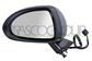 RETROVISORE SINISTRO-ELETTRICO-CALOTTA BIANCA-CON PRIMER-BRACCIO NERO-6H3P