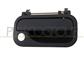 FRONT DOOR HANDLE RIGHT-OUTER-BLACK-WITH KEY HOLE