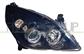 HEADLAMP RIGHT H7+H1 ELECTRIC-WITH MOTOR-BLACK