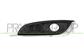 FRONT BUMPER GRILLE LEFT-BLACK-WITH FOG LAMP HOLES-WITH CHROME MOLDING