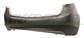 REAR BUMPER-PRIMED-WITH TOW HOOK COVER-WITH SENSOR CUTTING MARKS