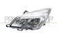 HEADLAMP LEFT H7+H1 ELECTRIC-WITH MOTOR