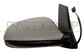 DOOR MIRROR RIGHT-ELECTRIC-HEATED-FOLDABLE-PRIMED-CONVEX-CHROME 9H7P