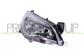 OPTICA DERECHA H7+H7 ELECTRICA-CON MOTOR-CON BORDE CROMADO