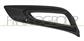 BUMPER GRILLE LEFT-BLACK-WITH FOG LAMP HOLES