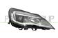 HEADLAMP RIGHT ELECTRIC H1+H7-WITH MOTOR-LED-BLACK