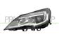 HEADLAMP LEFT ELECTRIC H1+H7-WITH MOTOR-LED-BLACK