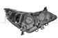 HEADLAMP LEFT ELECTRIC H1+H7-WITH MOTOR-LED-BLACK