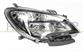 PROIETTORE DESTRO H7+HB3-ELETTRICO-CON MOTORE-NERO
