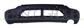 REAR BUMPER-LOWER-BLACK-TEXTURED FINISH-WITH TOW HOOK COVER-WITH PDC+SENSOR HOLDERS