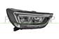 PROIETTORE DESTRO H7+HB3-ELETTRICO-CON MOTORE-CON LUCE DIURNA-LED